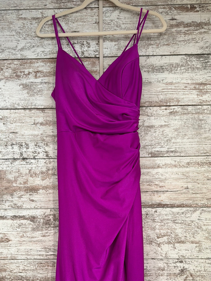 PINK LONG EVENING GOWN