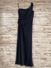 NAVY LONG EVENING GOWN