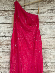PINK SPARKLY LONG DRESS (NEW)