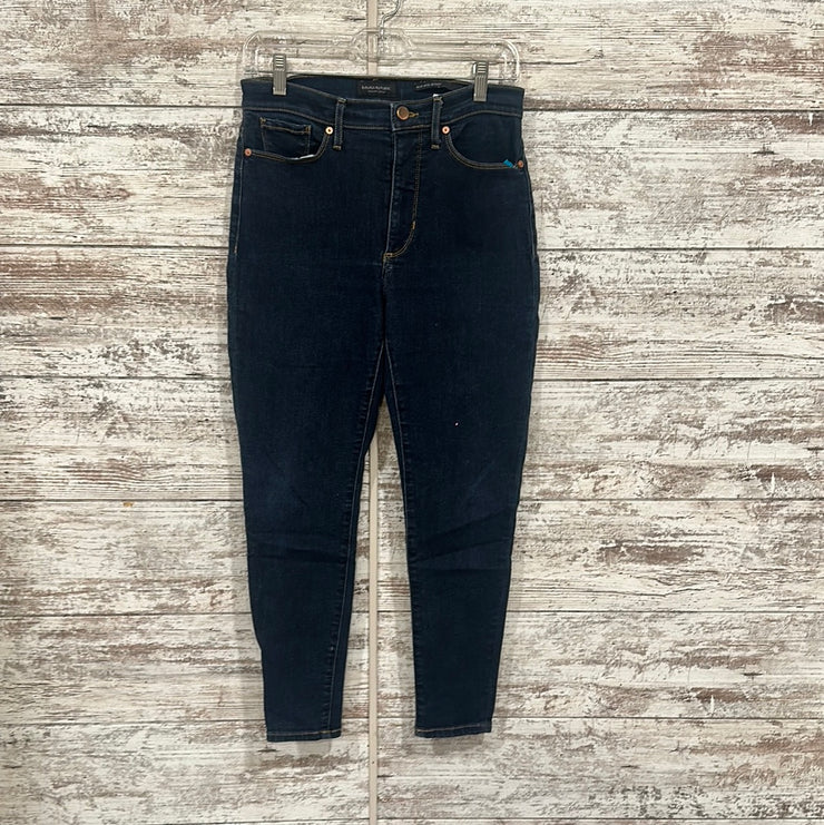 BLUE DARK DENIM JEANS