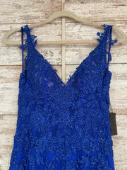 ROYAL BLUE LONG DRESS (NEW)