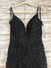 BLACK/FLORAL LONG DRESS (NEW)