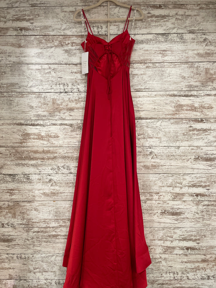 RED A LINE GOWN (NEW)