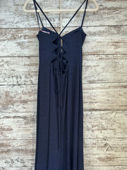 NAVY SPARKLY LONG DRESS
