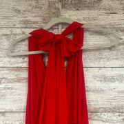 RED LONG EVENING GOWN