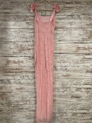 PINK LONG EVENING GOWN