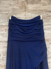 ROYAL BLUE SPARKLY LONG DRESS