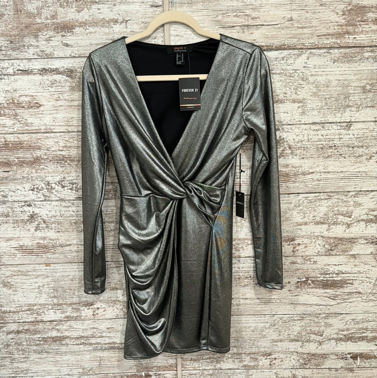 SILVER SHORT DRESS (NEW)