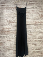 BLACK SPARKLY LONG DRESS