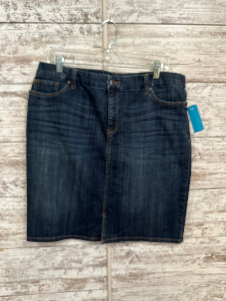 BLUE DENIM SKIRT $89