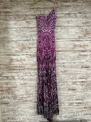 PURPLE SPARKLY MERMAID GOWN