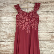 ROSE COLORED LONG DRESS