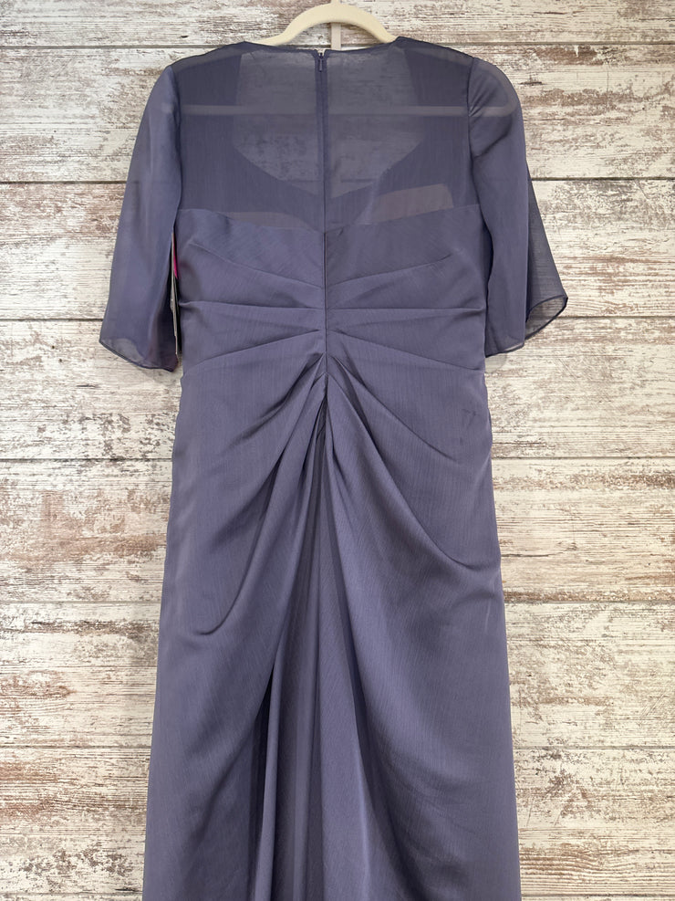 PURPLE LONG EVENING GOWN