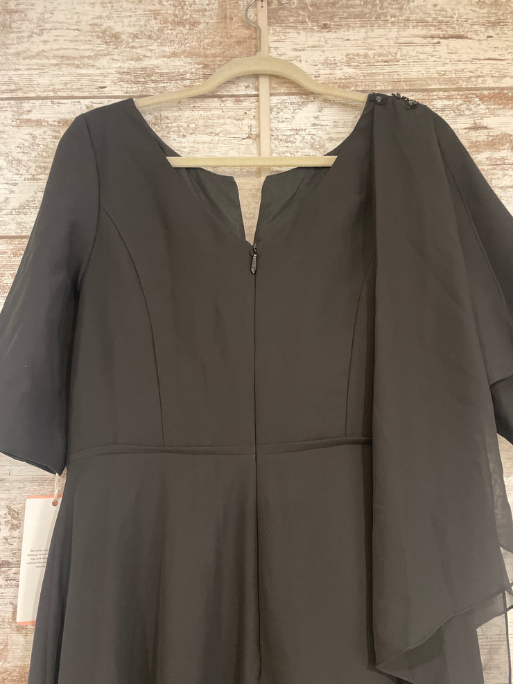 BLACK LONG DRESS (NEW)