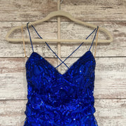 ROYAL BLUE SPARKLY MERMAID GOW