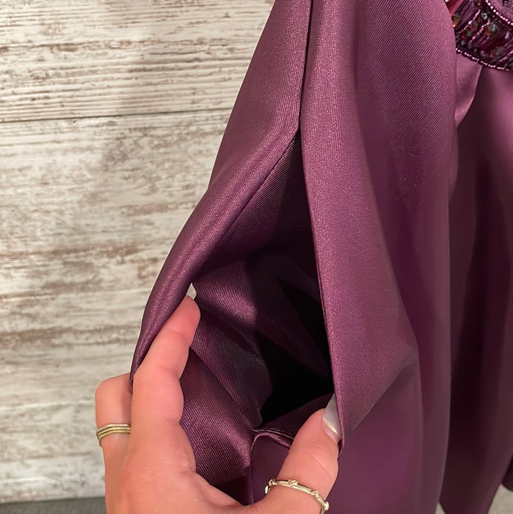 PURPLE 2 PC SHORT DRESS $412