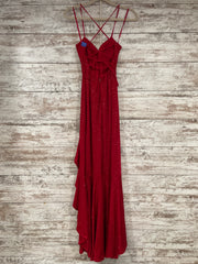 RED SPARKLY LONG DRESS (NEW)