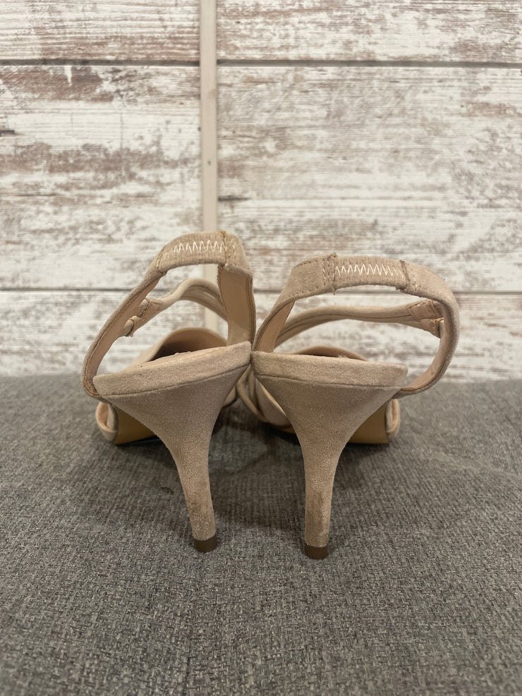 TAN SUEDE HEELS