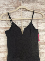 BLACK SPARKLY JUMPER
