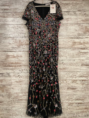 BLACK BEADED DRESS (NEW) $699