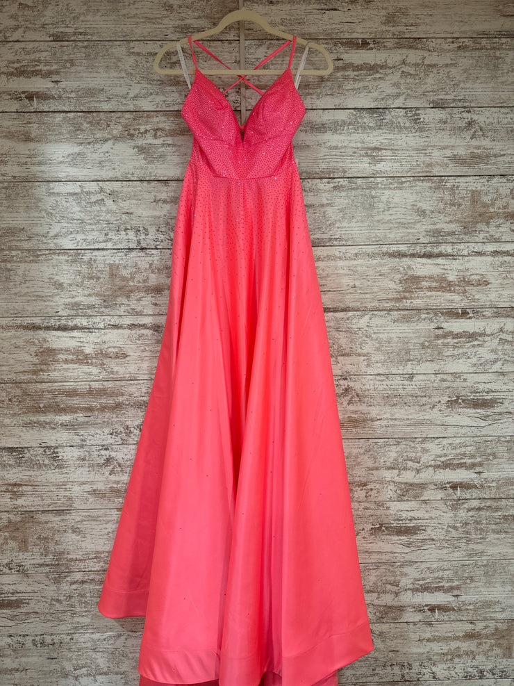 PINK A LINE GOWN (NEW)