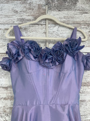 LAVENDER A LINE GOWN