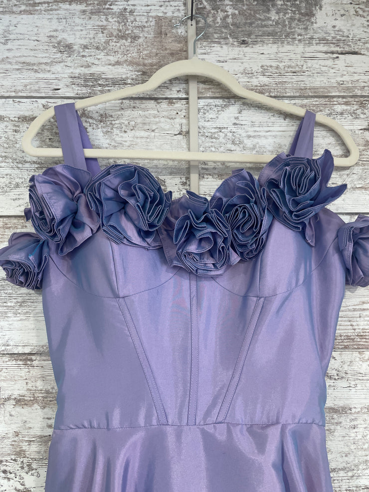 LAVENDER A LINE GOWN