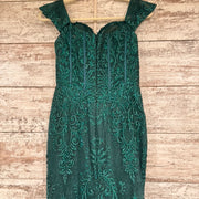 GREEN SPARKLY MERMAID GOWN