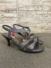 SILVER SPARKLY HEELS (NEW) $98