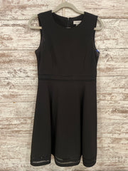 BLACK MIDI DRESS