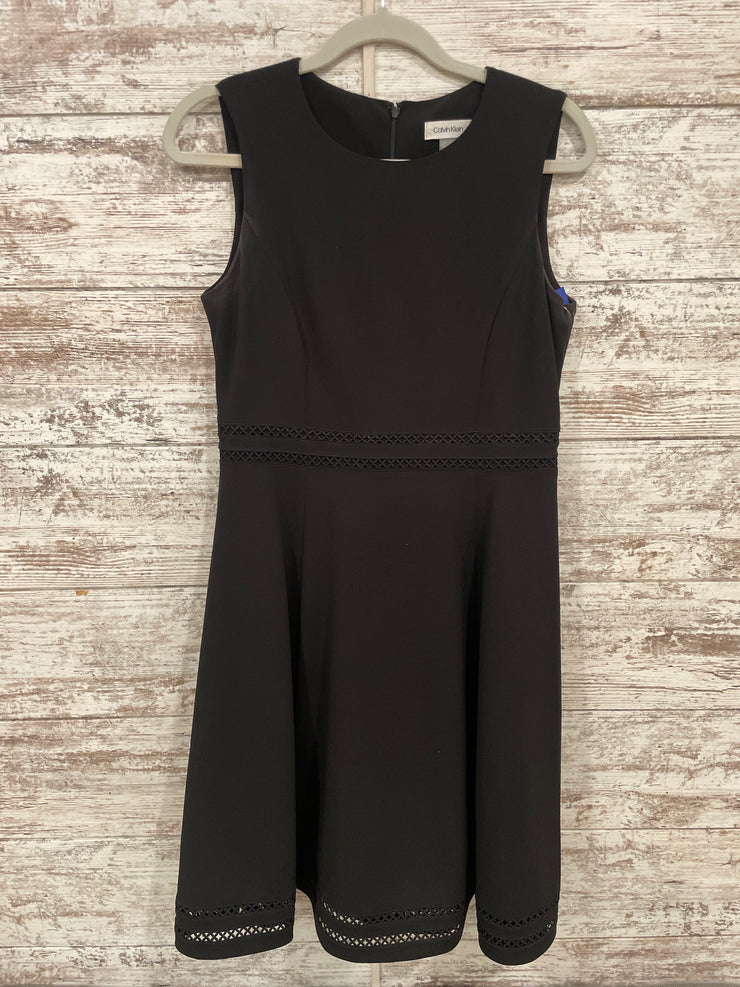 BLACK MIDI DRESS