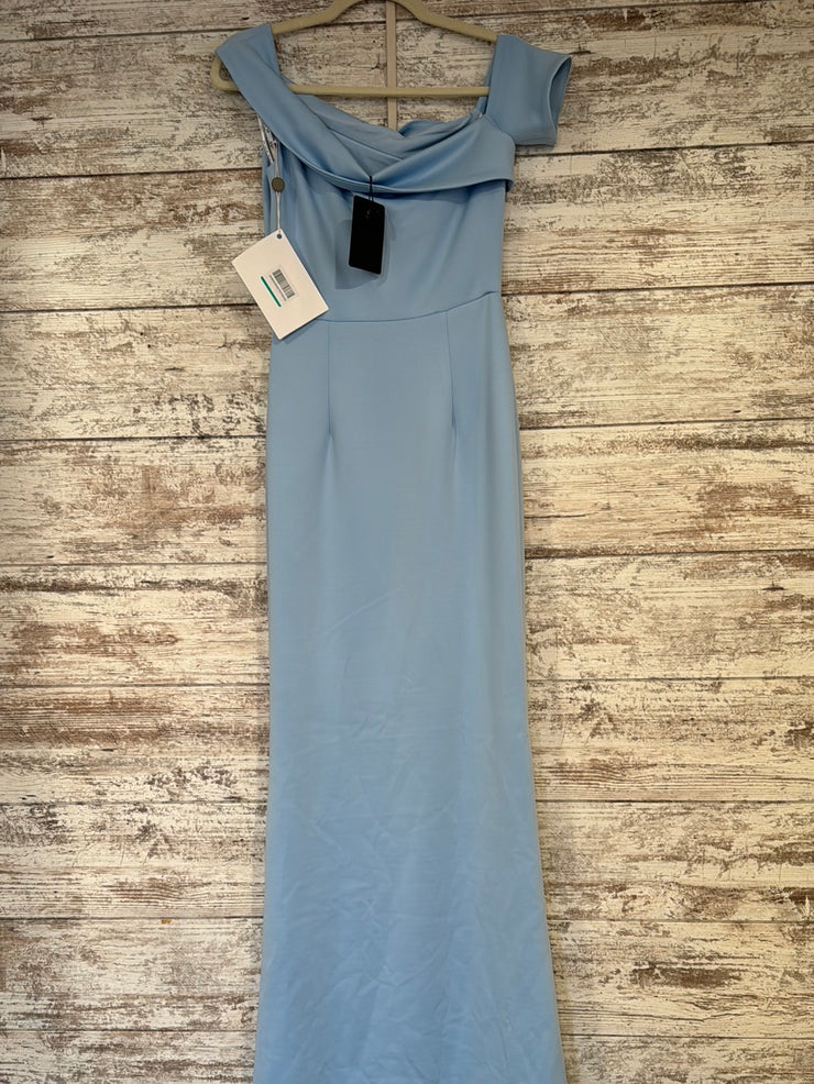 BLUE LONG EVENING GOWN-NEW$525