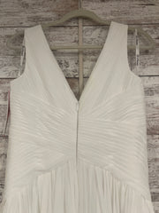 WHITE LONG EVENING GOWN (NEW)