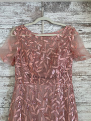 PINK SPARKLY LONG DRESS (NEW)