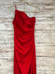 RED LONG EVENING GOWN