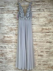 BLUE LONG EVENING GOWN (NEW)