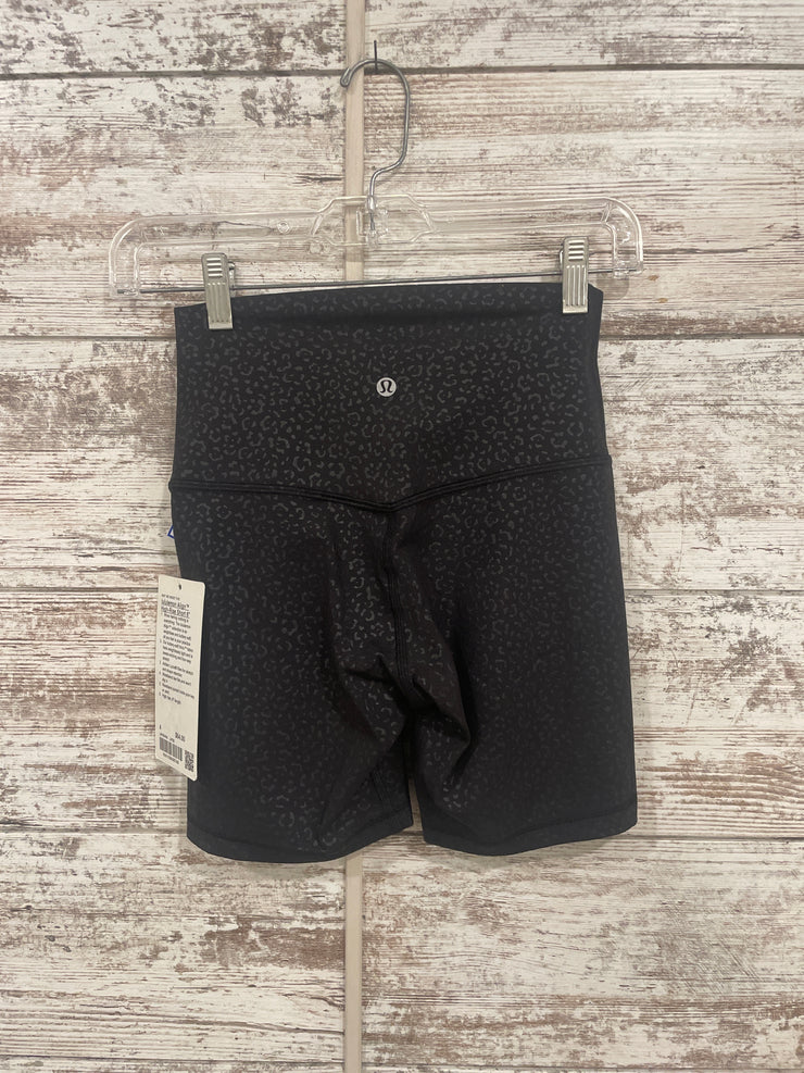 BLACK ALIGN HIGH RISE SHORT$64