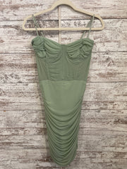 GREEN SHORT DRESS