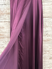 PURPLE LONG EVENING GOWN (NEW)