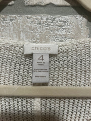 WHITE/ORANGE SWEATER $129