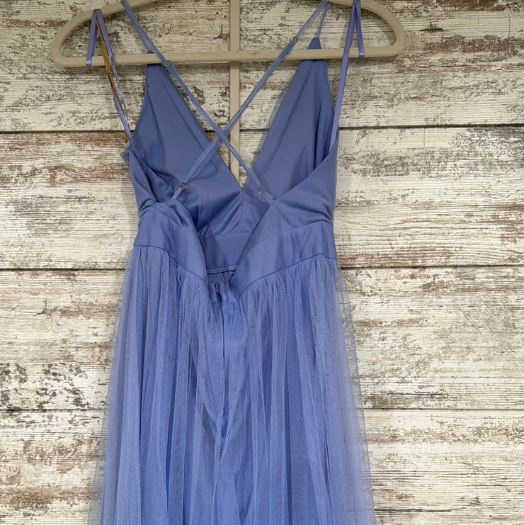 LAVENDER A LINE GOWN