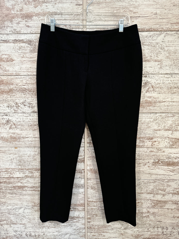 BLACK CROP DRESS PANTS $250