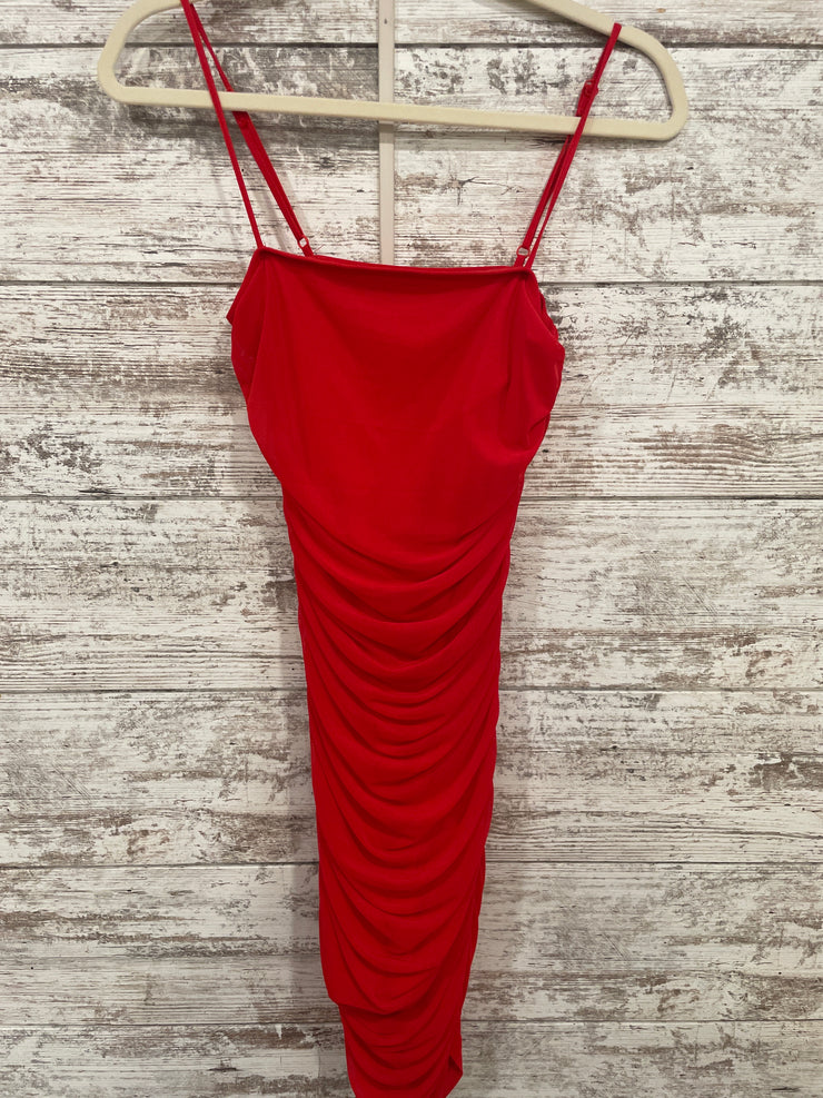 RED SHORT DRESS