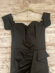 BLACK LONG EVENING GOWN (NEW)