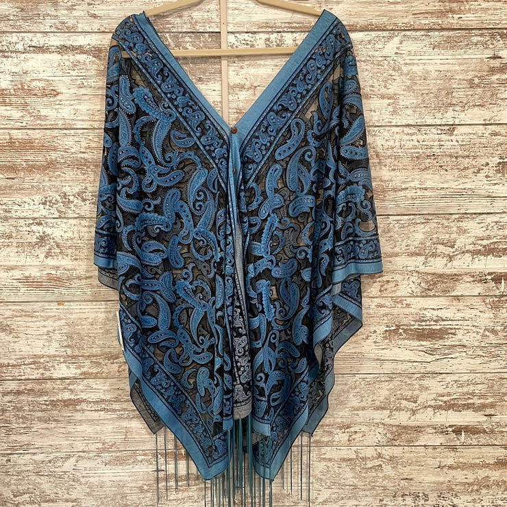 BLUE/BLACK UNIVERSAL SCARF