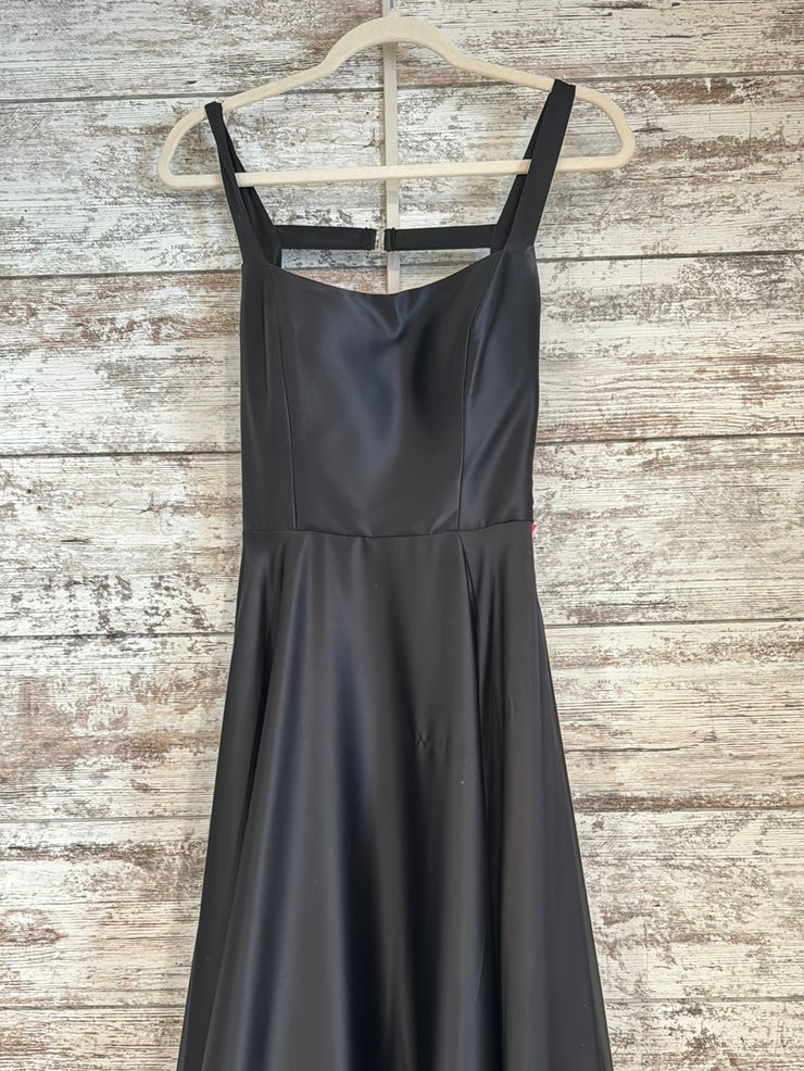 BLACK A LINE GOWN