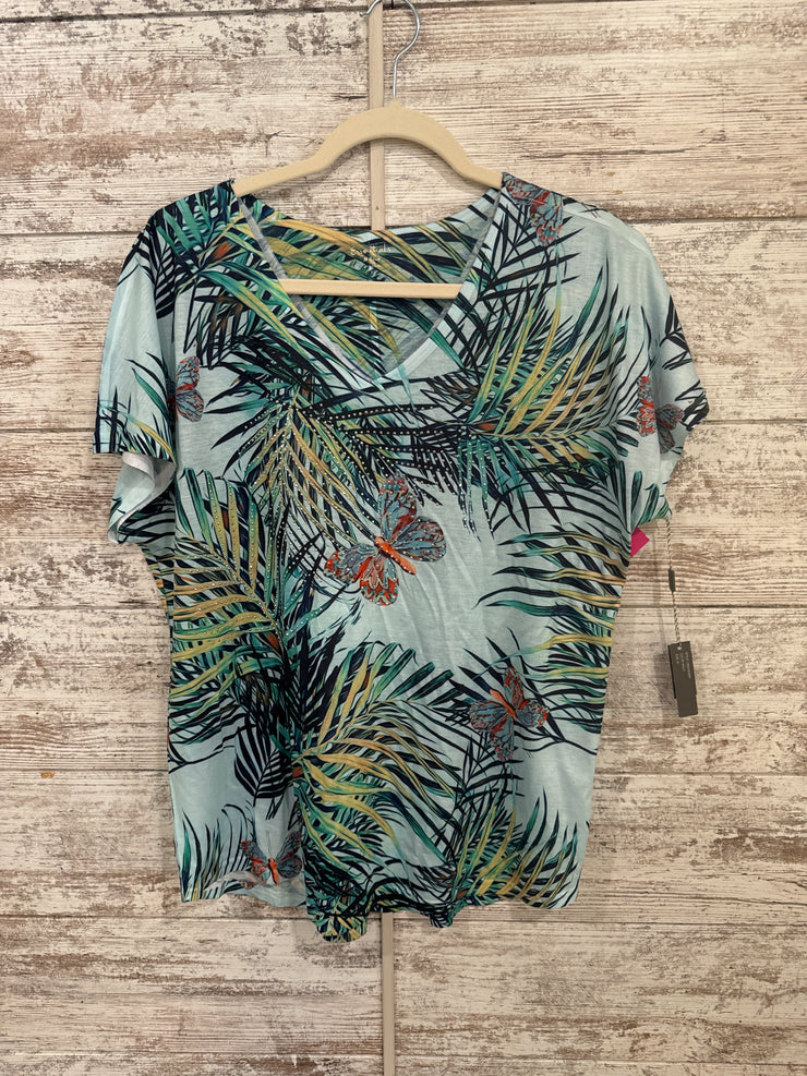 GREEN/BLUE SPARKLY TOP (NEW)