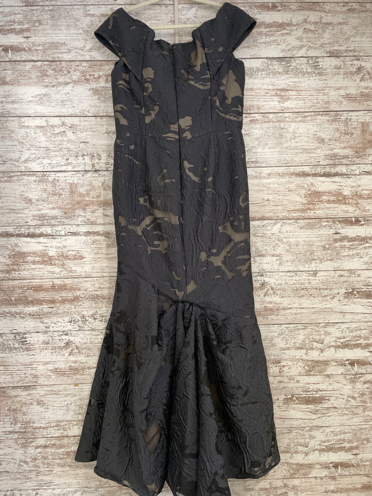 NAVY/BLACK FLORAL DRESS $3,100