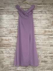 LAVENDER LONG EVENING GOWN