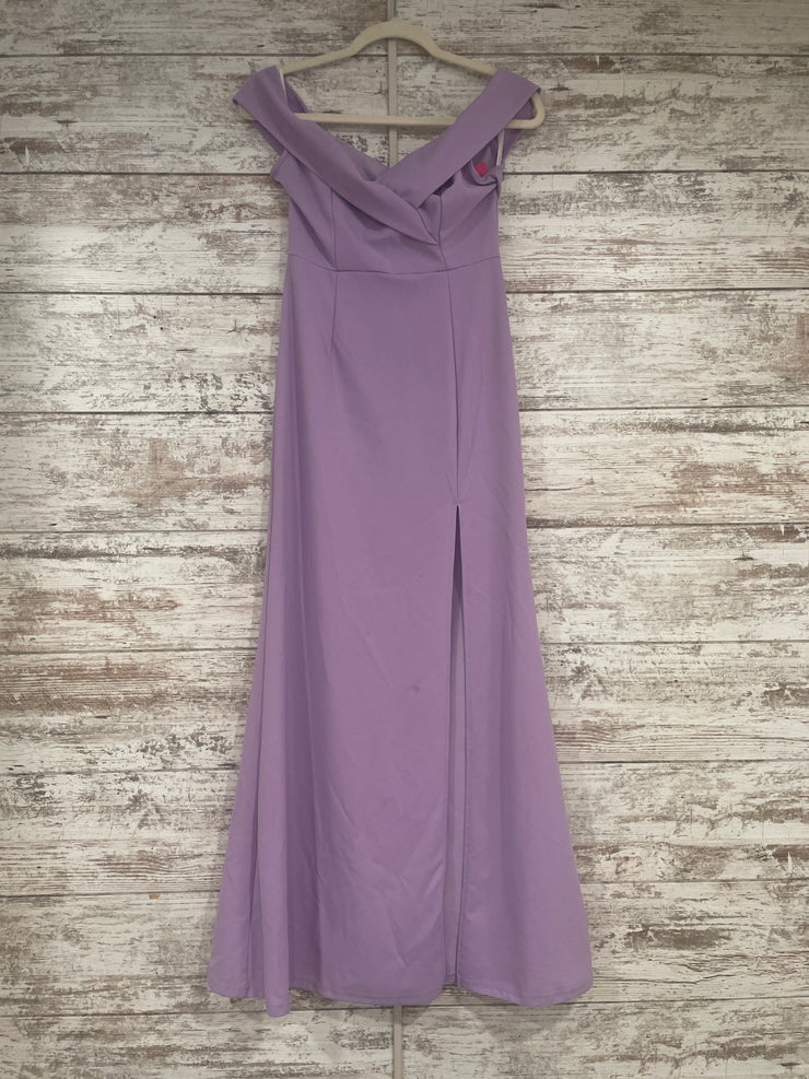 LAVENDER LONG EVENING GOWN